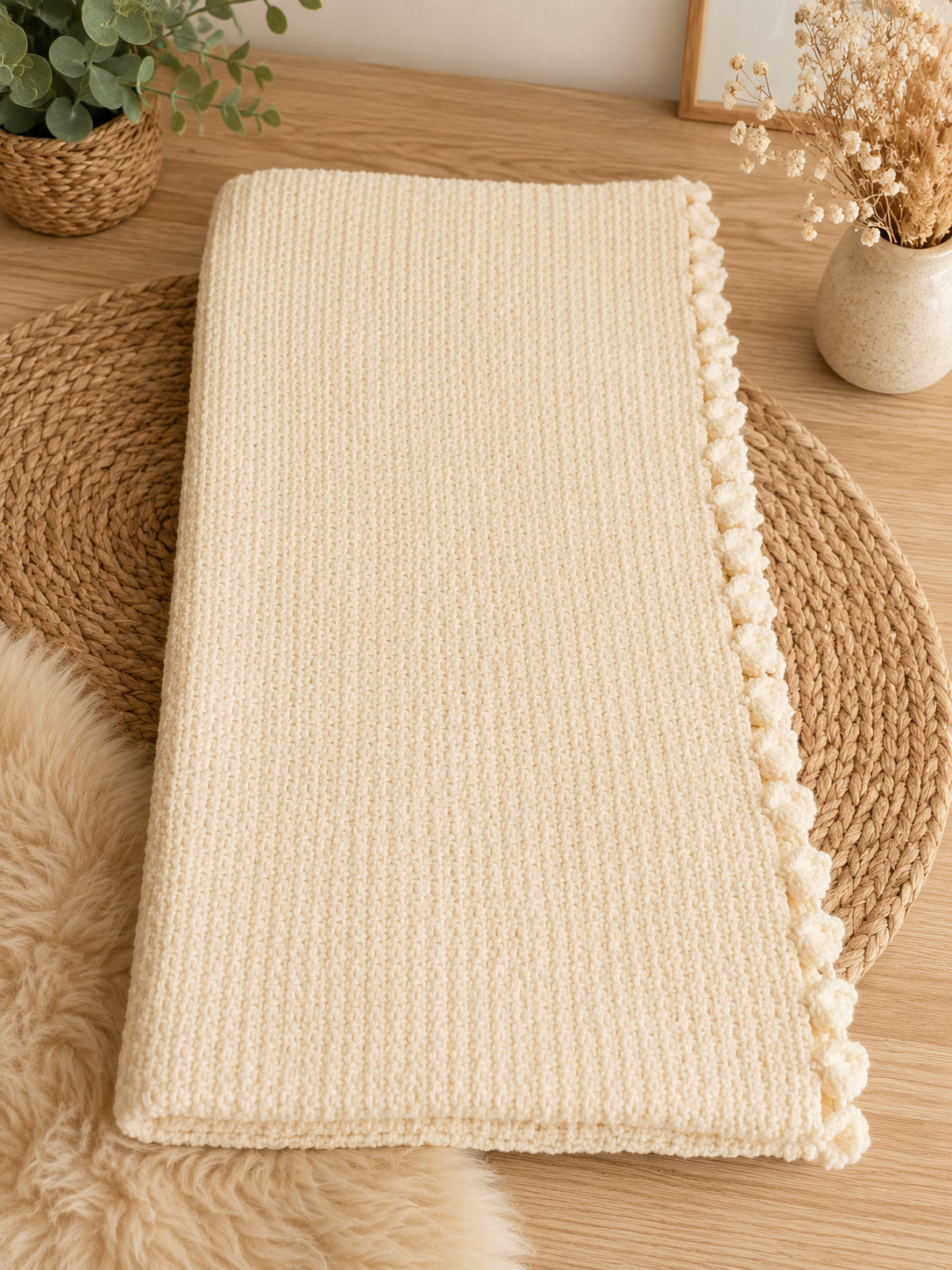Plaid crocheté main pour petit chien ou chat – Maison Maiquez